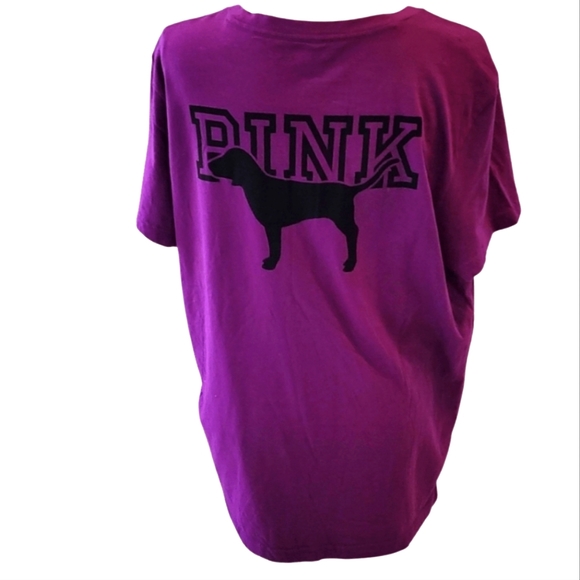 PINK Victoria's Secret | Tops | Victoria Secret Pink Short Sleeve T ...